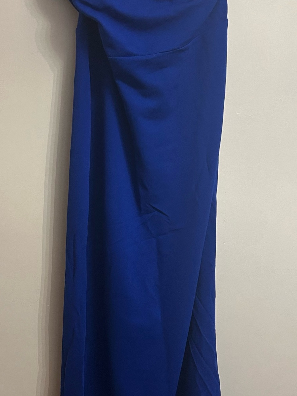 One-Shoulder Royal Blue Evening Dress - Picture 2 of 2